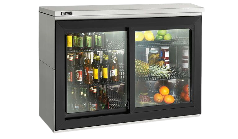 Perlick SDBR48 - 48" Sliding Door Refrigerated Back Bar Storage Cabinet